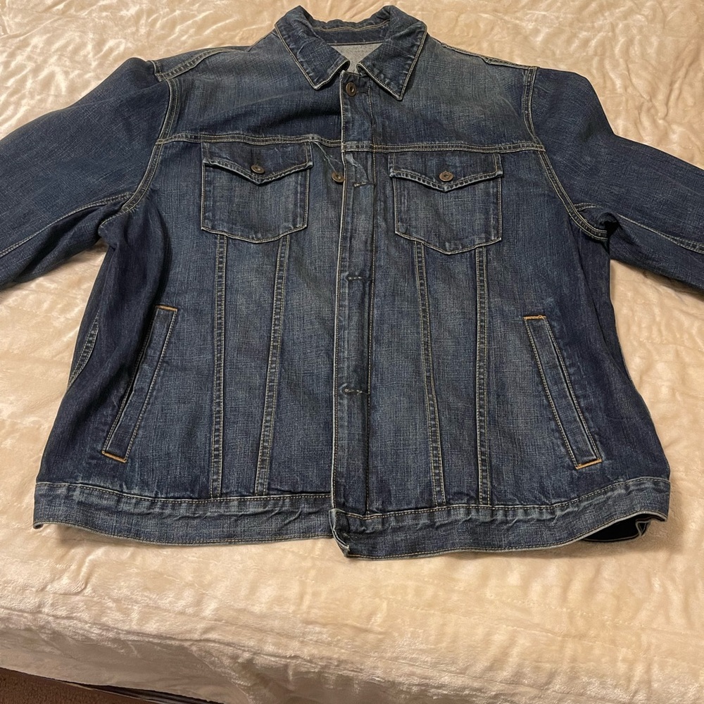 XXL men’s Gap 1969 authentic Japanese denim, blue jean jacket